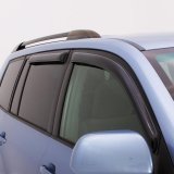 AVS 02-06 Chevy Trailblazer EXT Ventvisor Outside Mount Window Deflectors 4pc - Smoke thumbnail 8