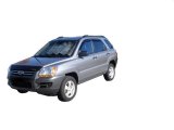 AVS 05-09 Kia Sportage Ventvisor Outside Mount Window Deflectors 4pc - Smoke thumbnail 3