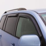 AVS 07-09 Acura MDX Ventvisor Outside Mount Window Deflectors 4pc - Smoke thumbnail 9