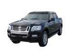 AVS 07-10 Ford Explorer Sport Trac Ventvisor Outside Mount Window Deflectors 4pc - Smoke thumbnail 1