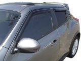 AVS 10-18 Nissan Juke Ventvisor Outside Mount Window Deflectors 4pc - Smoke thumbnail 4