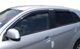 AVS 11-13 Mitsubishi Outlander Sport Ventvisor Outside Mount Window Deflectors 4pc - Smoke thumbnail 6