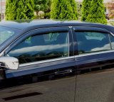 AVS 14-18 Mitsubishi Mirage Ventvisor Outside Mount Window Deflectors 4pc - Smoke thumbnail 9