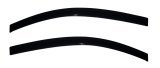 AVS 11-17 Fiat 500 Ventvisor Outside Mount Window Deflectors 2pc - Smoke thumbnail 5