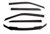 AVS 07-18 Jeep Wrangler (2 Door) Ventvisor & Aeroskin Deflector Combo Kit - Matte Black thumbnail 2