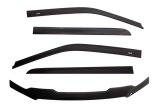 AVS 07-18 Jeep Wrangler (2 Door) Ventvisor & Aeroskin Deflector Combo Kit - Matte Black thumbnail 8