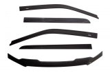 AVS 07-18 Jeep Wrangler Unlimited Ventvisor & Aeroskin Deflector Combo Kit - Matte Black thumbnail 3