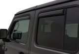 AVS 2018 Jeep Wrangler Unlimited (4-Door) Ventvisor In-Channel Window Deflectors 4pc - Smoke thumbnail 2