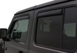 AVS 2018 Jeep Wrangler Unlimited (4-Door) Ventvisor In-Channel Window Deflectors 4pc - Smoke thumbnail 3