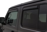 AVS 2018 Jeep Wrangler Unlimited (4-Door) Ventvisor In-Channel Window Deflectors 4pc - Smoke thumbnail 4