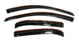 AVS 2018 Jeep Wrangler Unlimited (4-Door) Ventvisor In-Channel Window Deflectors 4pc - Smoke thumbnail 5