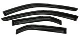 AVS 10-18 Volkswagen Amarok Ventvisor Outside Mount Window Deflectors 4pc - Smoke thumbnail 1