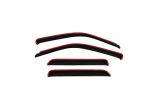 AVS 2019 Chevrolet Silverado 1500 Crew Cab Pickup Ventvisor In-Channel 4pc - Smoke thumbnail 7