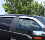 AVS 20-22 Chevrolet Silverado 1500 LTD Ext. Cab/DC F&R Ventvisor Window Deflectors 4pc - Chrome thumbnail 6