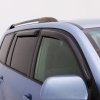 AVS 17-21 Jeep Compass (New Body Style) Ventvisor Outside Mount Deflectors 4pc - Smoke thumbnail 4