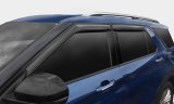 AVS 19-22 Hyundai Santa Fe Ventvisor Outside Mount Window Deflectors 4pc - Smoke thumbnail 2