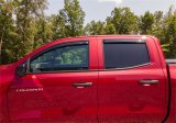 AVS 2023 Chevrolet Colorado In-Channel Ventvisor Low Profile Deflectors 4pc - Smoke thumbnail 2