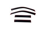 AVS 2023 Chevrolet Colorado In-Channel Ventvisor Low Profile Deflectors 4pc - Smoke thumbnail 6