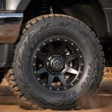 ICON Rebound HD 18x9 8x180 12mm Offset 5.5in BS 124.2mm Bore Satin Black Wheel thumbnail 4