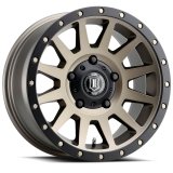 ICON Compression 17x8.5 5x150 25mm Offset 5.75in BS 110.1mm Bore Bronze Wheel thumbnail 1