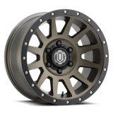 ICON Compression 17x8.5 6x135 6mm Offset 5in BS 87.1mm Bore Bronze Wheel thumbnail 5