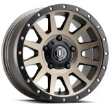 ICON Compression 20x10 6x5.5 -19mm 4.75in BS 106.10mm Bore Bronze Wheel thumbnail 1
