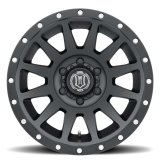 ICON Compression 20x10 5x150 -19mm Offset 4.75in BS 110.10mm Bore Satin Black Wheel thumbnail 2