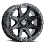 ICON Rebound 17x8.5 5x5.5 0mm Offset 4.75in BS Satin Black Wheel thumbnail 1