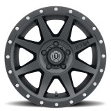 ICON Rebound 17x8.5 5x5.5 0mm Offset 4.75in BS Satin Black Wheel thumbnail 2