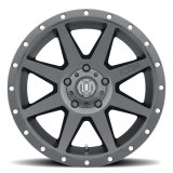 ICON Rebound 20x9 6x5.5 0mm Offset 5in BS Satin Black Wheel thumbnail 2