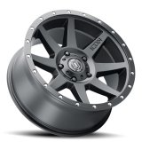 ICON Rebound 20x9 6x5.5 0mm Offset 5in BS Satin Black Wheel thumbnail 3