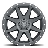 ICON Rebound 20x9 6x5.5 0mm Offset 5in BS Satin Black Wheel thumbnail 6