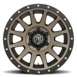 ICON Compression 18x9 6x135 6mm Offset 5.25in BS Bronze Wheel thumbnail 1