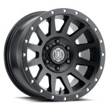 ICON Compression 18x9 6x135 6mm Offset 5.25in BS Satin Black Wheel thumbnail 4