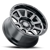 ICON Recoil 20x10 6x5.5 -24mm Offset 4.5in BS Gloss Black Milled Spokes Wheel thumbnail 3