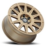 ICON Ricochet 17x8 5x100 38mm Offset 6in BS Satin Gold Wheel thumbnail 9