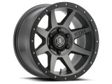 ICON Rebound Pro 17x8.5 6x135 6mm Offset 5in BS 87.1mm Bore Titanium Wheel thumbnail 2