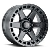 ICON Raider 17x8.5 6x120 0mm Offset 4.75in BS Satin Black Wheel thumbnail 2