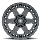 ICON Raider 17x8.5 6x120 0mm Offset 4.75in BS Satin Black Wheel thumbnail 5