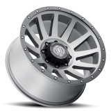 ICON Compression 20x10 8x170 -19mm Offset 4.75in BS 125mm Bore Titanium Wheel thumbnail 5