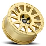 ICON Ricochet 17x8 5x4.5 38mm Offset 6in BS - Gloss Gold Wheel thumbnail 3