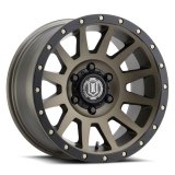 ICON Compression 18x9 6x5.5 25mm Offset 6in BS 95.1mm Bore Bronze Wheel thumbnail 8