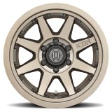 ICON Rebound Pro 17x8.5 6x5.5 25mm Offset 5.75in BS 95.1mm Bore Bronze Wheel thumbnail 2