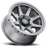 ICON Rebound Pro 17x8.5 6x5.5 25mm Offset 5.75in BS 95.1mm Bore Titanium Wheel thumbnail 3