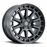 ICON Journey 17x8 5x4.5 38mm Offset 6in BS Satin Black Wheel thumbnail 4