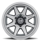 ICON Rebound 17x8.5 6x5.5 0mm Offset 4.75in BS 106.1mm Bore Charcoal Wheel thumbnail 1
