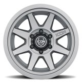 ICON Rebound 17x8.5 6x5.5 0mm Offset 4.75in BS 106.1mm Bore Charcoal Wheel thumbnail 6