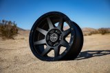 ICON Rebound 17x8.5 5x150 25mm Offset 5.75in BS 110.1mm Bore Double Black Wheel thumbnail 4