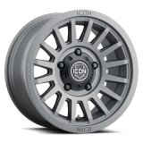 ICON Recon SLX 17x8.5 5x4.5 0mm Offset 4.75in BS 71.5mm Bore Charcoal Wheel thumbnail 3