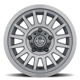 ICON Recon SLX 17x8.5 5x4.5 0mm Offset 4.75in BS 71.5mm Bore Charcoal Wheel thumbnail 4